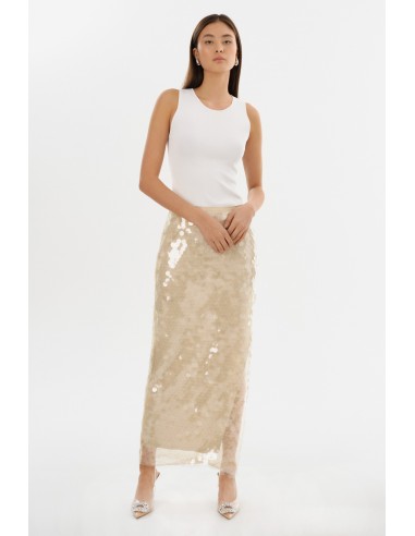 CLARA | Sequin Midi Skirt Jusqu'à 80% De Réduction