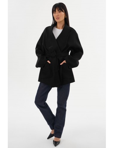 MEKIA | Manteau en laine double face pas cher chine