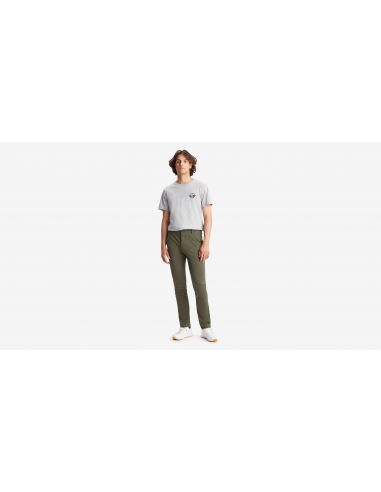 Men's Skinny Fit Supreme Flex Alpha Khaki Pants pas chere