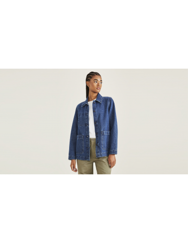 Women's Regular Fit Chore Jacket une grave pollution 