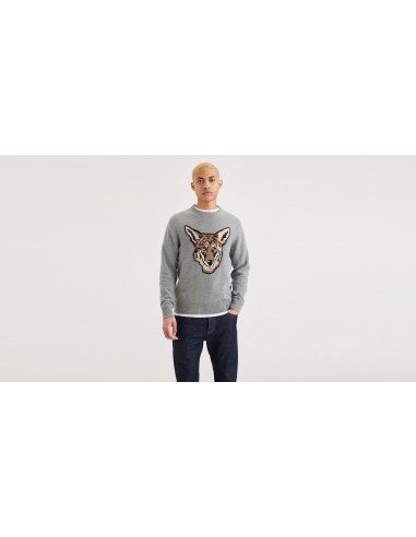 Men's Regular Fit Crafted Crewneck Sweater français