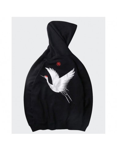 Hoodie Embroidered "Hakucho" votre