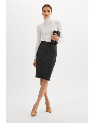 AVANA | Leather Pencil Skirt chez Cornerstreet bien 