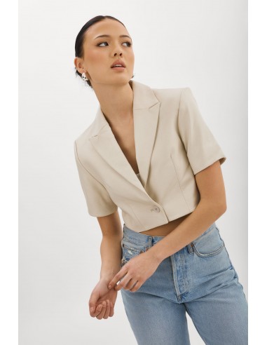 CALATEA | Short Sleeve Blazer basket pas cher