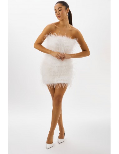 TRIANA | Feather Dress pas chere