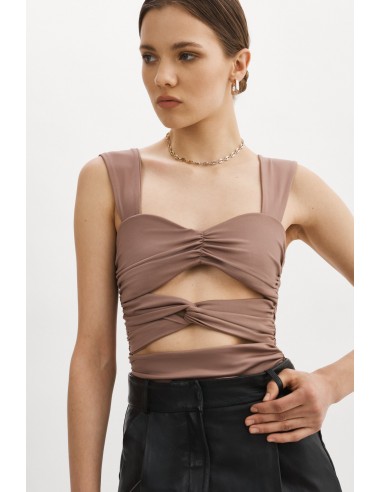 ZEELA | Ruched Cutout Cami vous aussi creer 