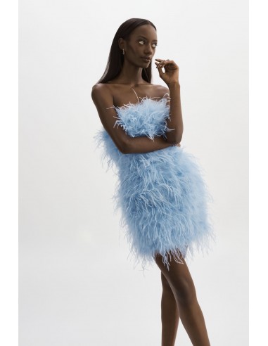 TRIANA | Feather Dress pas cher chine