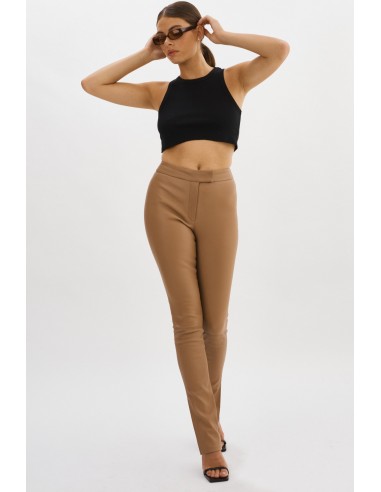 DAWN | Stretch Leather Pants du meilleur 