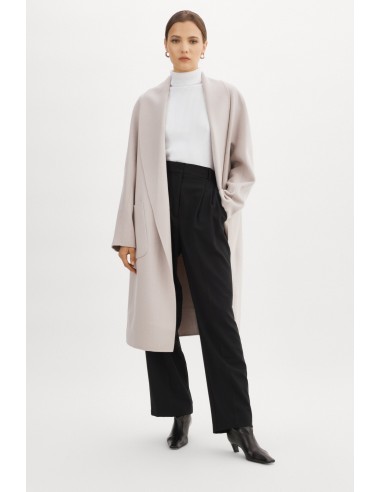 THARA | Shawl Collar Wool Coat 2 - 3 jours ouvrés.