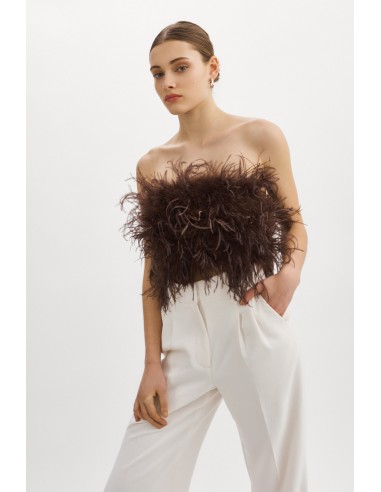 ZAINA | Feather Bustier JUSQU'A -70%! 