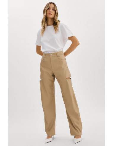 FALEEN | Faux Leather Loose Pants acheter