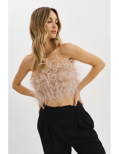 ZAINA | Feather Bustier Venez découvrir notre 