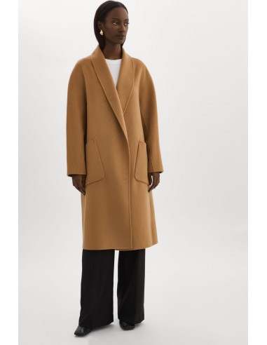 THARA | Shawl Collar Wool Coat des créatures d'habitude