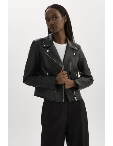 KELSEY | Leather Biker Jacket 50% de réduction en Octobre 2024