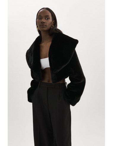 DANIKA | Faux Fur Crop Jacket En savoir plus