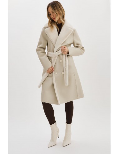 ABIGAIL | Faux Shearling Reversible Coat Profitez des Offres !