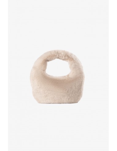 ALIX | Mini Faux Fur Hobo Bag vente chaude votre 