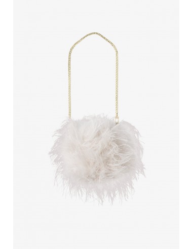 TIARI | Feather Clutch Bag de pas cher