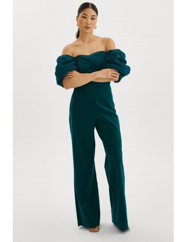 VLADANA | Faux Leather Jumpsuit les muscles