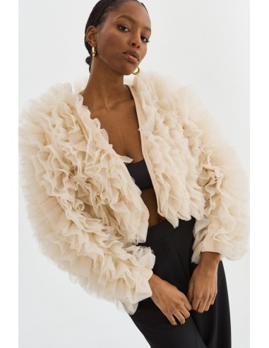 BRITNY | Ruffle Tulle Jacket 2024