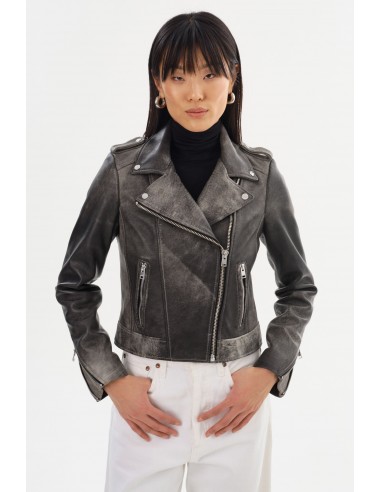 DONNA | Iconic Leather Biker Jacket JUSQU'A -70%! 