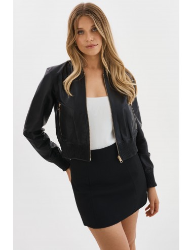 KORDELLA | Reversible Leather Bomber Jacket l'achat 