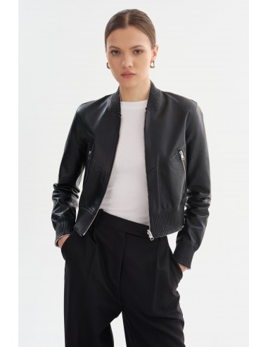 KORDELLA | Reversible Leather Bomber Jacket est présent 