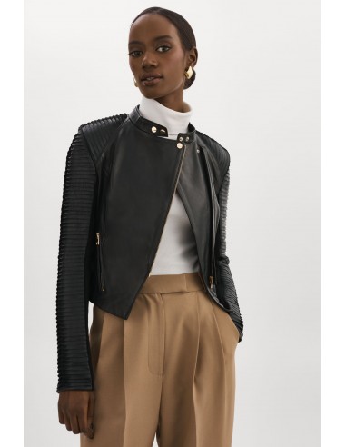 AZRA GOLD | Leather Biker Jacket shop