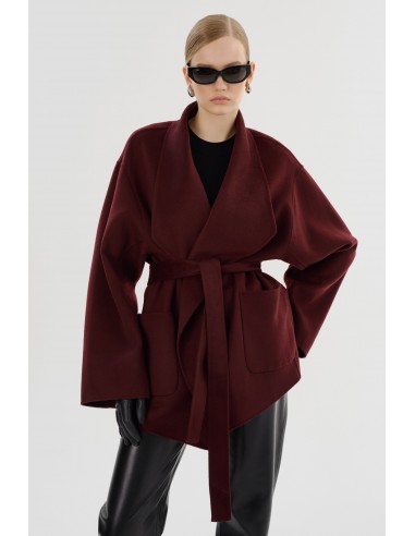 MEKIA | Double Face Wool Coat Profitez des Offres !