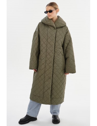 HENDRIKA | Oversized Quilted Coat pas chere