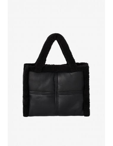 ZOEY | Sherpa Leather Tote outlet