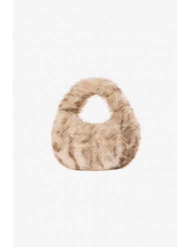 ALIX LEO | Mini Faux Fur Hobo Bag solde