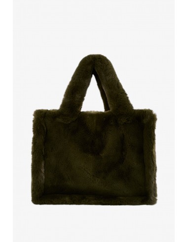 JADE | Faux Fur Tote Bag Amélioration de cerveau avec