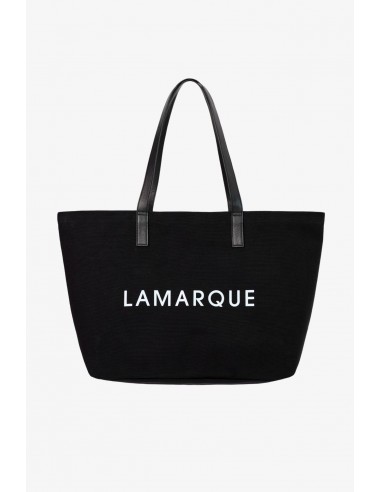 SHOPPER | Canvas Tote Bag with Leather Straps les ctes