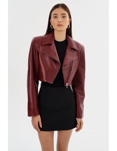 DAYLIN | Cropped Leather Jacket store